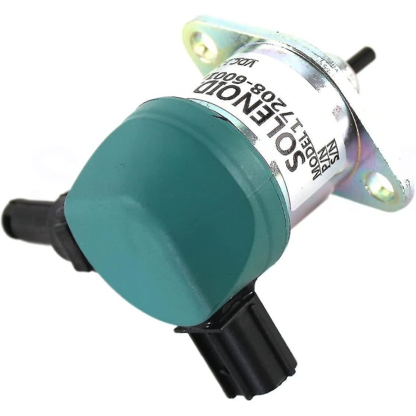 17208-60016 12V Solenoidi Sulkuventtiili Kubota V1505 V1305 D1105 D1005 D905 - Solenoidiventtiili