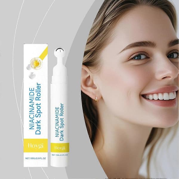 Niacinamid Roll-On Essens for Lysning av Flekker