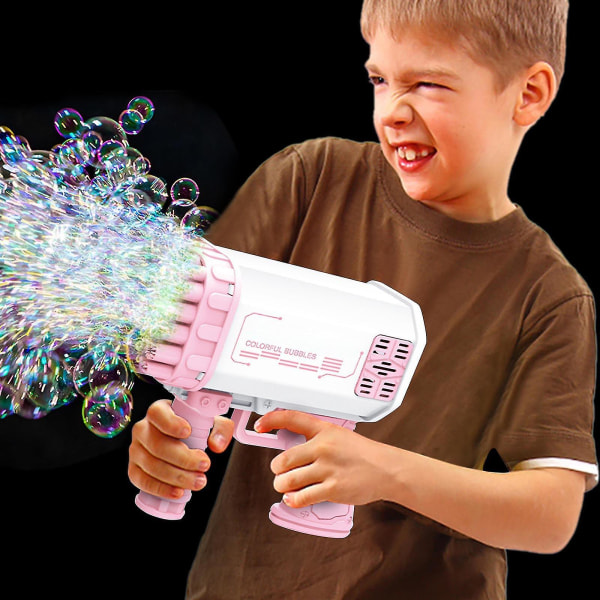 Boblemaskine til børn 36-hullers boblemaskine Automatisk boblemaskine til børn Voksne Sommer udendørs festaktivitet