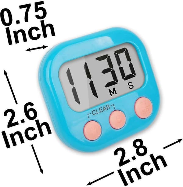 Klassetimere til lærere, børn, stor magnetisk digital timer