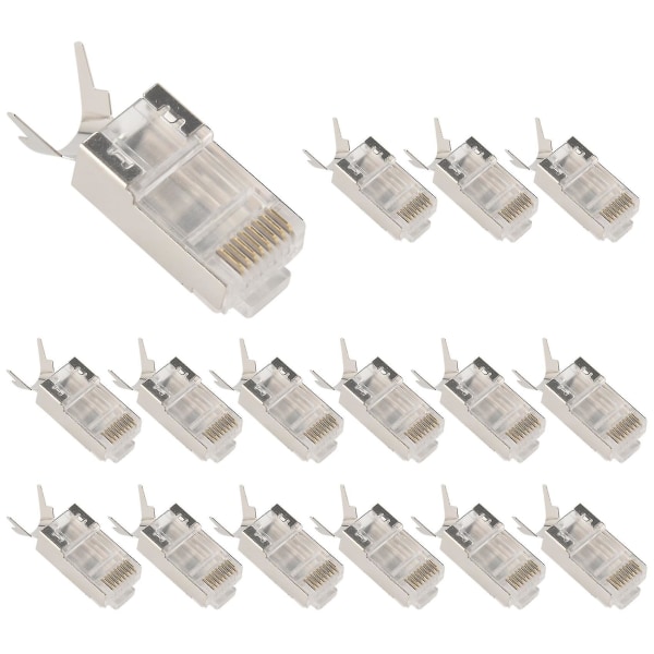 RJ45-liitin Cat7 8p8c modulaarinen Ethernet-kaapelipää