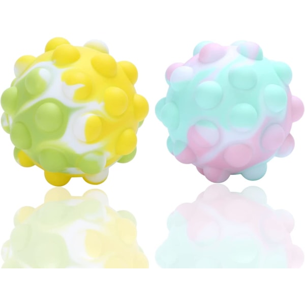 3D Pop It Ball Fidget Leker, sanseleker for autistiske barn