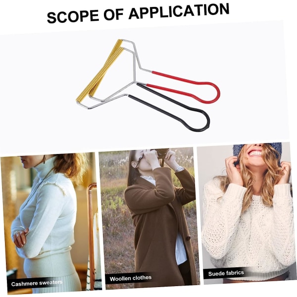1 Set 2 st Klädborstar Fuzz Remover Fuzz Shaver Lint Roller Kläder Lint Remover Hårboll Snabb Epilator Praktisk Lint Roller Kläder Hårboll Rengöring Metall Lint Roller Kläder RockSweater Shaver: