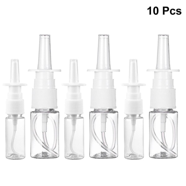 10 stk 10 ml næsesprayflasker Rhinitis Care Sprayer Direkte spraybeholder Bærbare sprayflasker