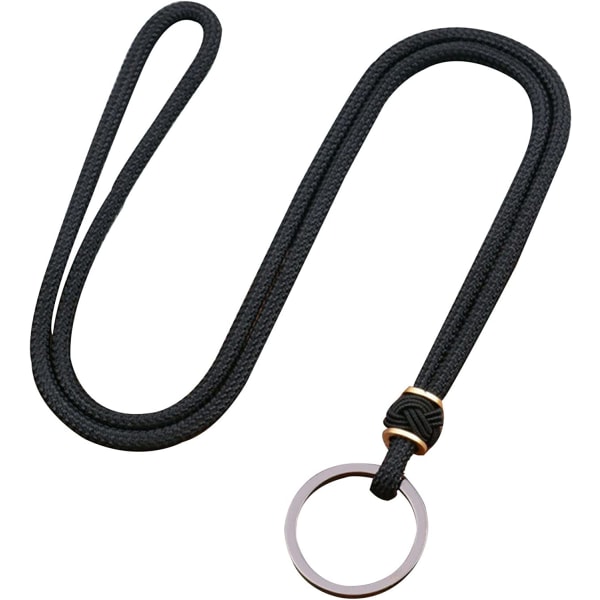 Lång nyckelring, halsband, nyckelbandsnyckelring, märkesband