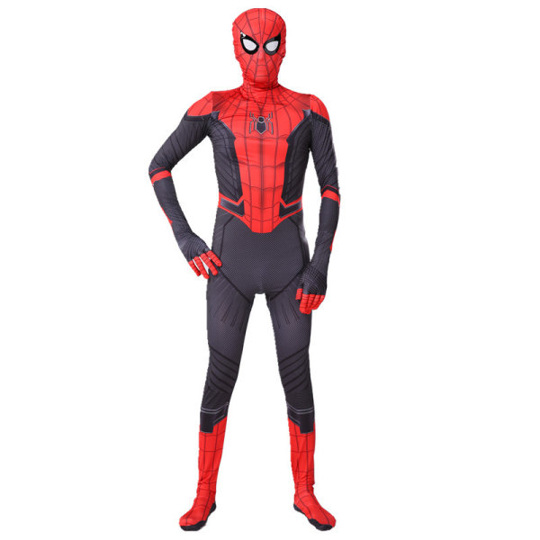 Spider-Man Cosplay-dräkt för barn och vuxna, 3-12 år Hero Expedition (Luxury Lens Model) 180