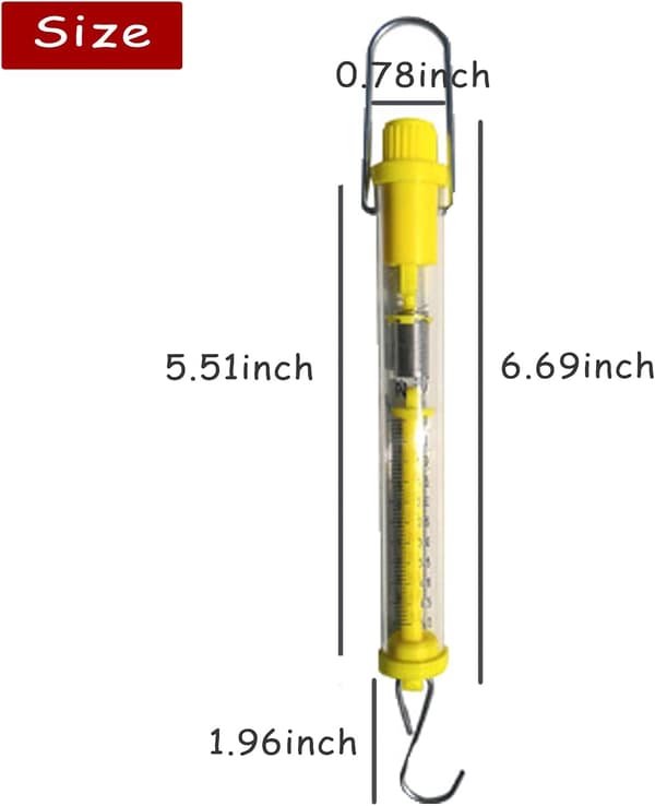 2 fjäderbalanser, fjäderdynamometer, plastfjäderbalans, 5