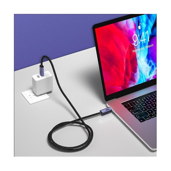 Usb 4 3 Kabel 100w 5a Hurtiglading Usb Type C Til Type C Cab