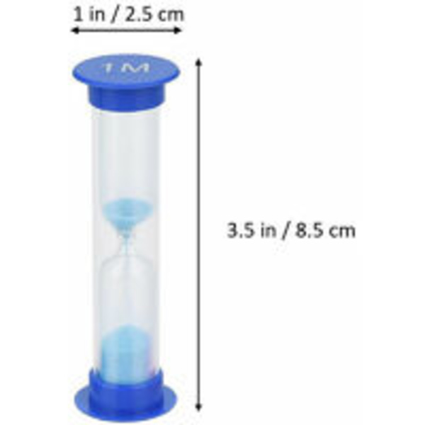 6 stk. Sand Timer Farverigt Timeglas 10min/5min/3min/2min/1min/30 sek. Sandur til Køkken Madlavning Børn pzMjwp28