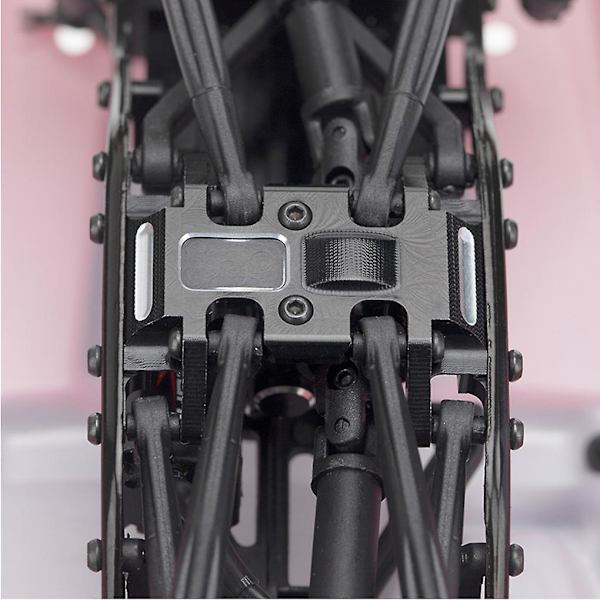 Centrumpanel i aluminiumlegering, växellådsfäste 1:24 Crawler Remote