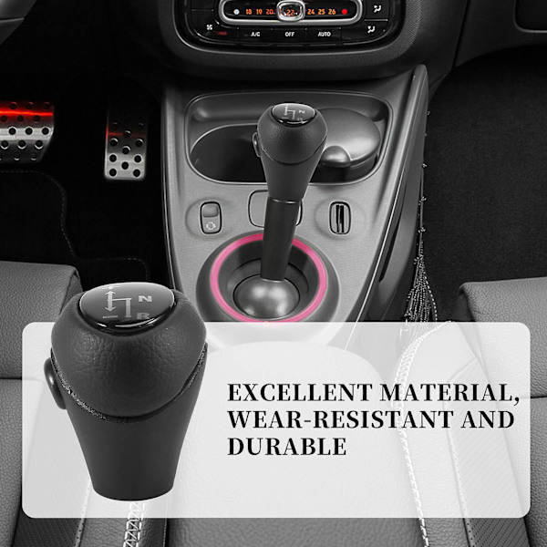 Vaihdekepin nuppi Automaattinen nuppi Musta Smart Fortwo 450 451 1998-2014 Smart Roadster 452 2003-2006 Vaihteisto
