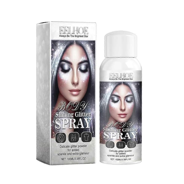 Highlight Shimmer Spray Naturlig Lysende Glittertåke