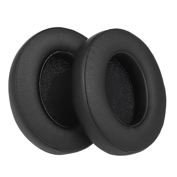 2pcs Replacement Earpads Ear Pad Cushion For Beats Studio On Ear Wired / Wireless Headphones Black