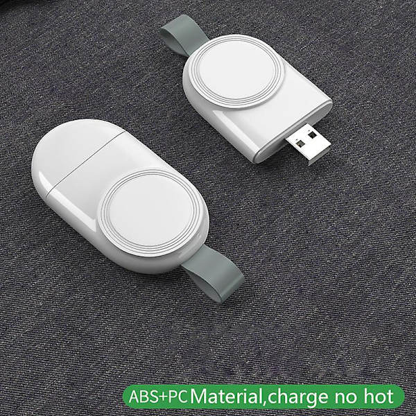 Bærbar trådløs lader for Apple Watch SE 6 5 4 ladestasjon USB ladekabel IWatch Series 5 4 3 magnetisk lader