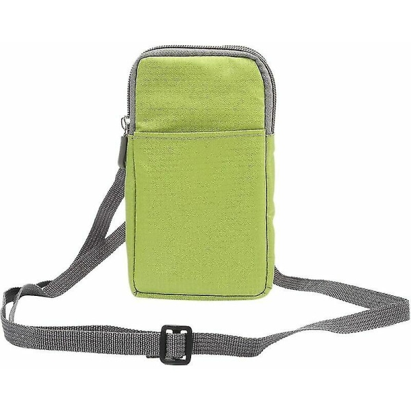 Wruas mobiltelefonveske, Messenger-lommebok (grønn) gave