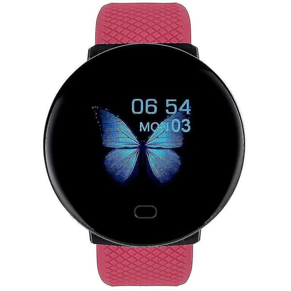 Smart Watch - D19 Bt4.0 Smart Watch Søvnovervågning Fitness Tracker-w