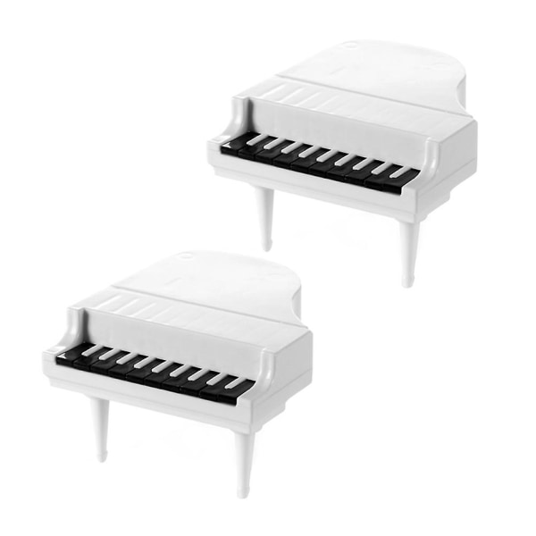 2 sett gafler Praktiske holdbare plast multifunksjonelle gafler for bryllup