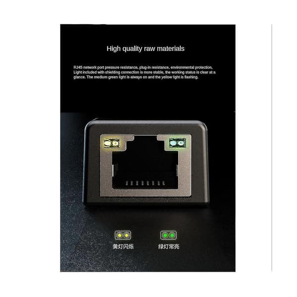 USB til Ethernet-adapter, USB 3.0 til Gigabit Ethernet LAN-netværksadapter, driverfri, kompatibel med