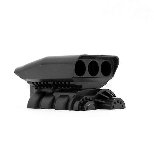 Simuleringsmotor Luftintag Kompressorkåpa för 1/10 RC Crawler Bil TRX4 D90 Axial SCX10 Wraith 90018,3