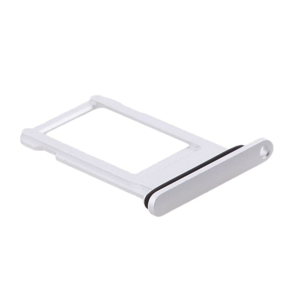 Sim Card Tray Slot Holder Erstatningsdel til Apple Iphone 8plus Silver