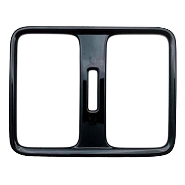 For Vezel -v 2021 2022 Interiør Bil Glossy Black Bakre Air Condition Vent Deksel Dekorasjon