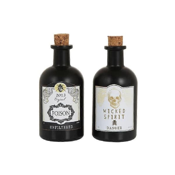 Bristol Novelty Giftflaskor med Giftetikett (2-pack)
