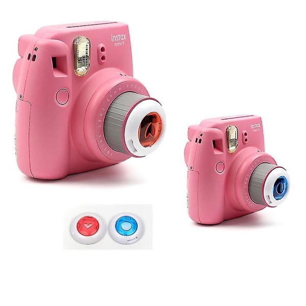 Jinglin-kamerasuodatin: Polaroid Mini8/8+/9/7s/kt-kamera Yleismaailmallinen, 6, 6 väriä