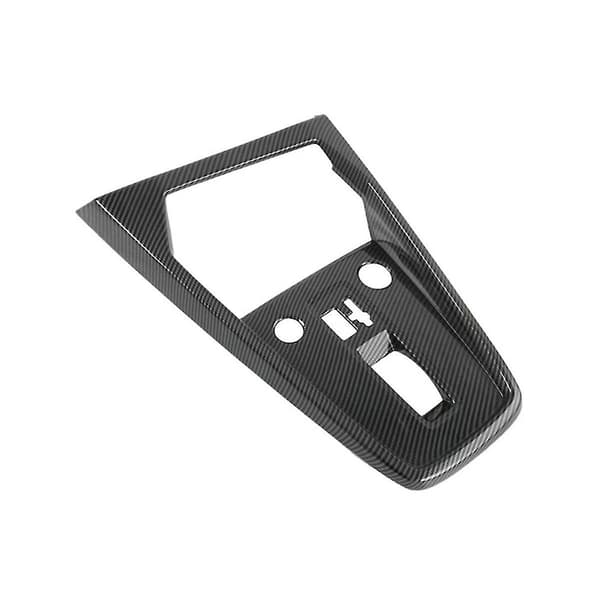 For A3l 2021 Karbonfiber Abs Bilskiftknapp Panel Deksel Trim