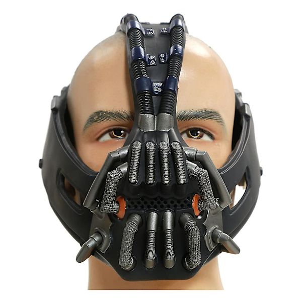 1:1 Cosplay Bane Maske Gift King Destroyer Superhelt Skurk Gotham City Boss Halloween Maskerade Kostyme Rekvisita Bane