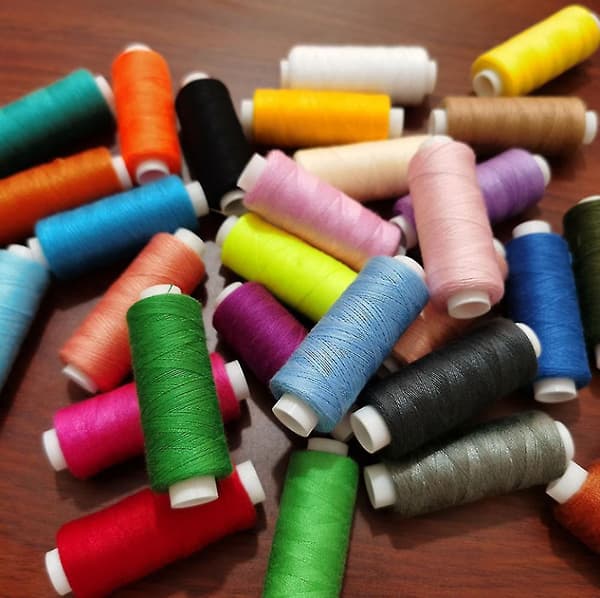 60 stk Spoler Sytråd Assortert Farge Polyester Til Håndsøm