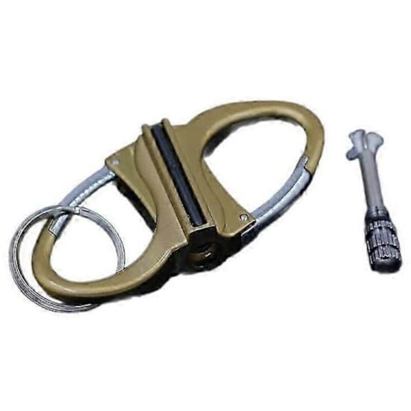 Infinity permanent tændingslighter med nøglering, den evige lighter, guld nødbrandstarter-sæt