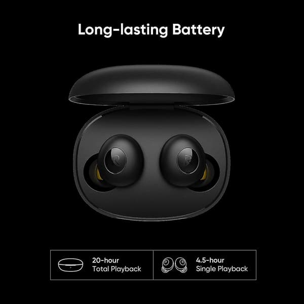 Realme Buds Q In-ear True Wireless Earbuds (musta)