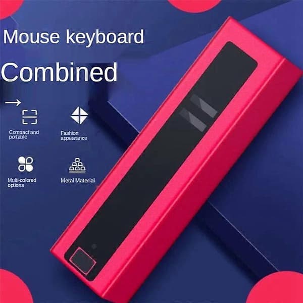 Laserprojeksjon Virtuelt Tastatur Bluetooth Laserprojeksjon Stemmesending Bluetooth Høyttaler Musefunksjon Rød