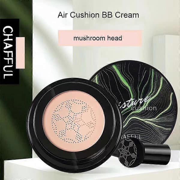 Chafful Moisture Cushion Natural Foundation til ansigtet Ivory
