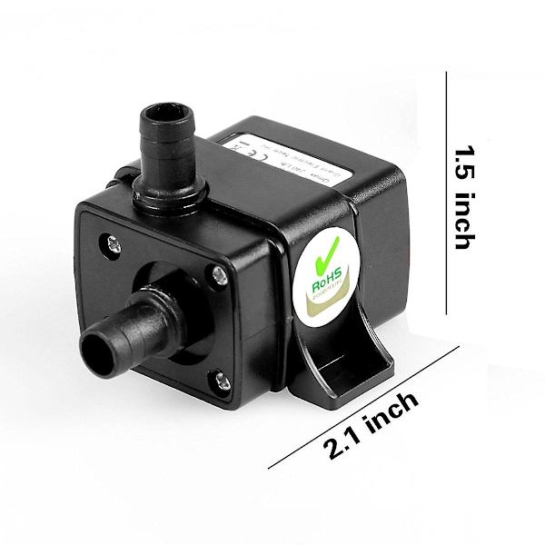Vedenalainen pumppu upotettava tasavirtapumppu lampipumppu 12 voltin upotettava vesipumppu 12v pumppu vesi