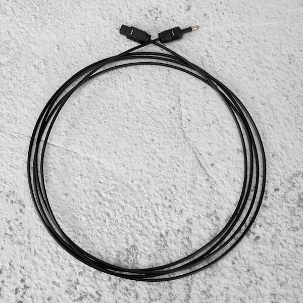 2M Mini 3.5mm Stik Digitalt Optisk Lydkabel SPDIF Optisk Fiberledning