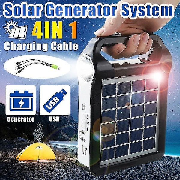 2000w Hög Effekt Bärbar 6v Laddningsbar Solpanel Ström