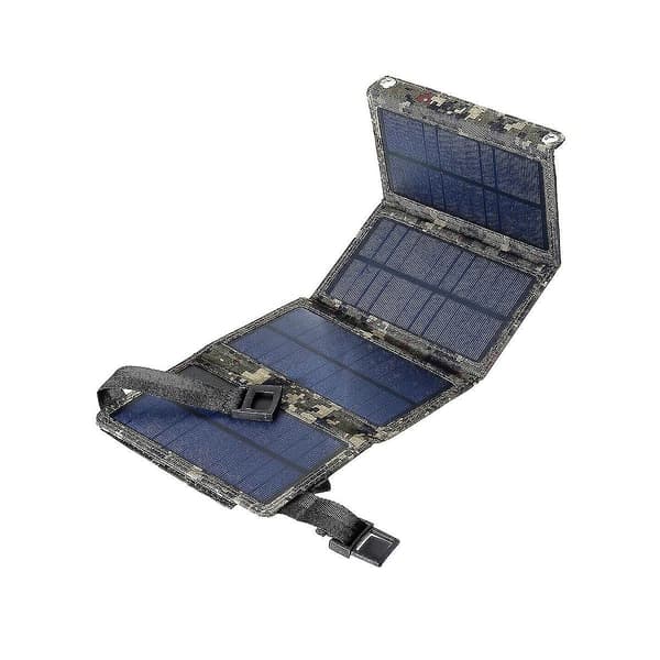 20w 5v Fällbar Solpanel Cell Laddare Utomhus Bärbar Fällbar Vattentät Solpaneler Kit För