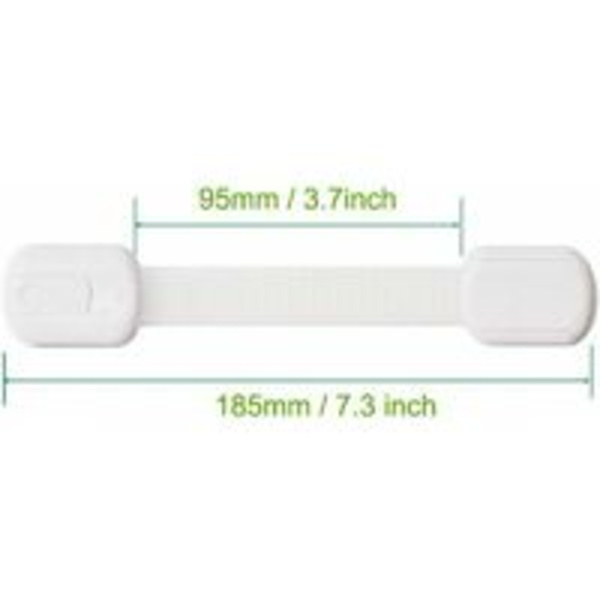 Sikkerhet for barn i vinduer, Baby Cupboard Block, 8 stk Baby Safety Drawer Block, Cupboard Blocks and Latches, Child Safety, Baby Door Protection for Drawer, D