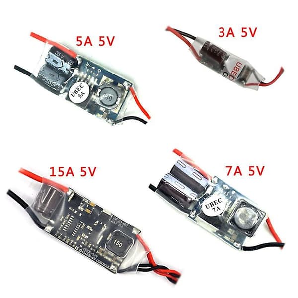 Ubec 5v Bec Full Shielding Antijamming Switching Regulator For Fpv Rc Drone Receiver Supply(3a)