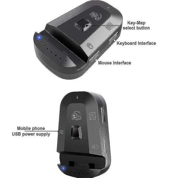 Pubg Mobile Gamepad -ohjain Usb-pelihiirimuunnin Ios 13.4 Androidille Pc Bluet