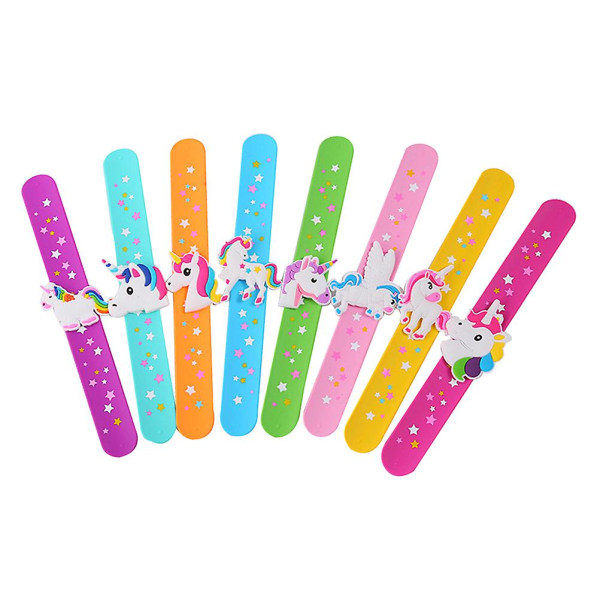 8 Pcs Slap Bracelets Kids Slap Wristband Kids Slap Bracelet Slap Bracelet Kids