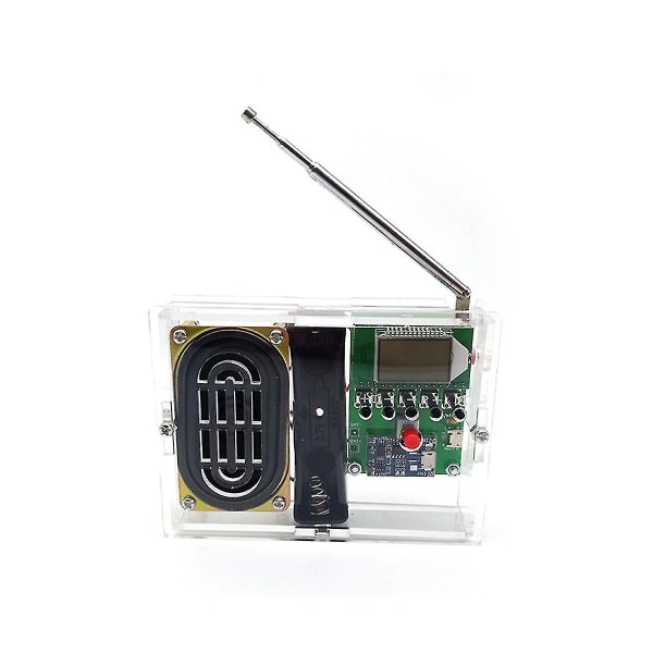 1 Set Diy Electronic Kit Fm-radiovastaanotin moduuli 76-108mhz