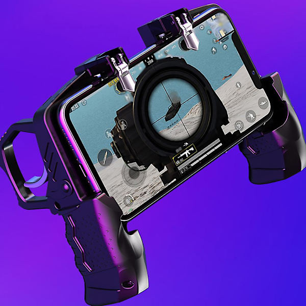 Spelkontroll Hjälp Gamepad Plast ihålig Joystick