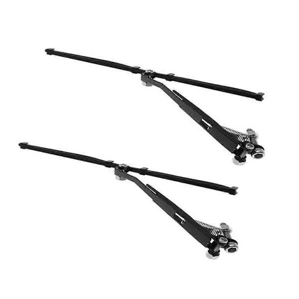 Vindrutetorkare i metall för 1/10 RC Crawler Bil AXIAL SCX10 TRX4 G500 Uppgraderingsdelar