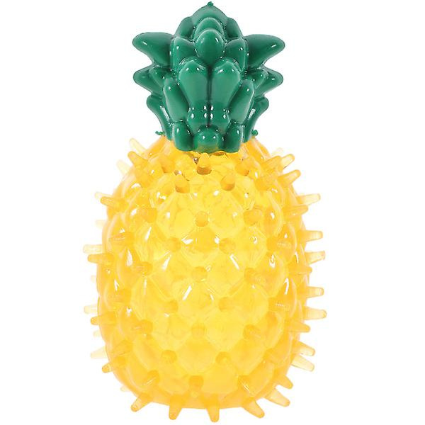 Tuggleksak Cool Pineapple Shape Interaktivt Leksak Hundträning