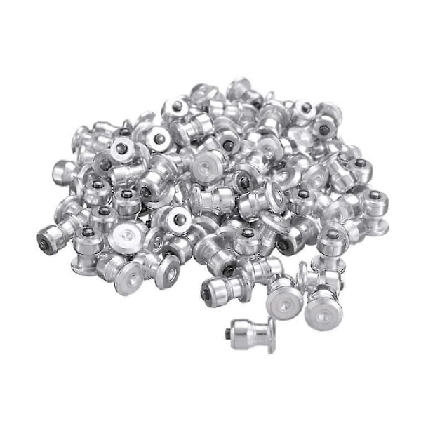 100 kpl Talvirenkaiden nastat Auton renkaiden nastat Ruuvit Lumipiikit Pyöränrenkaiden lumiketjujen nastat Kengille ATV-renkaat 8x10mm
