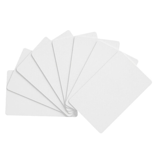 100pcs Rfid Card 13.56mhz Proximity Smart Cards S50 Rewritable Copy Key For Access Control System