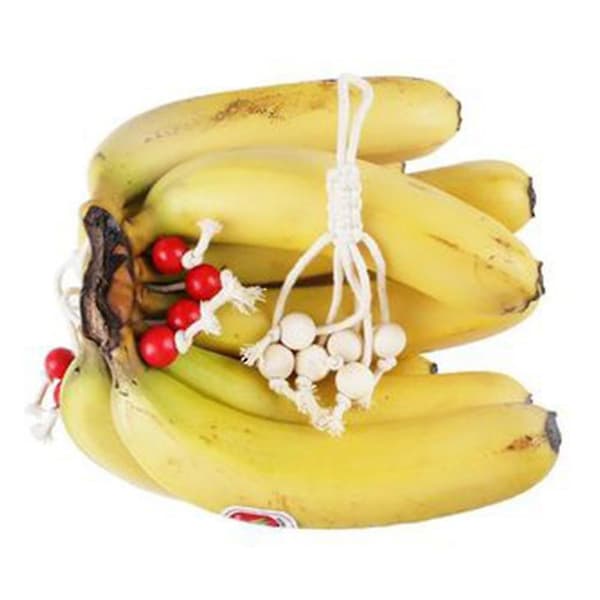 Opbevaringsarrangør til hjemmet Universal banan Makrameholder krog-sort