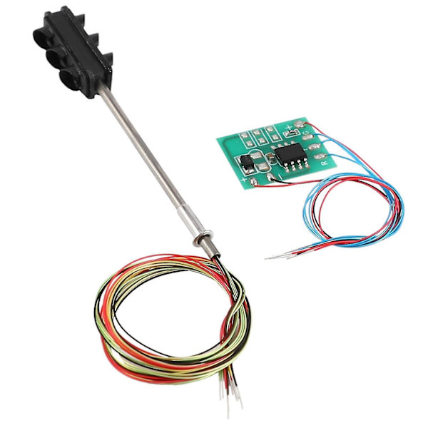 3-färgade ljussignaler Ho Oo skalmodell 6led för DIY sand Ta